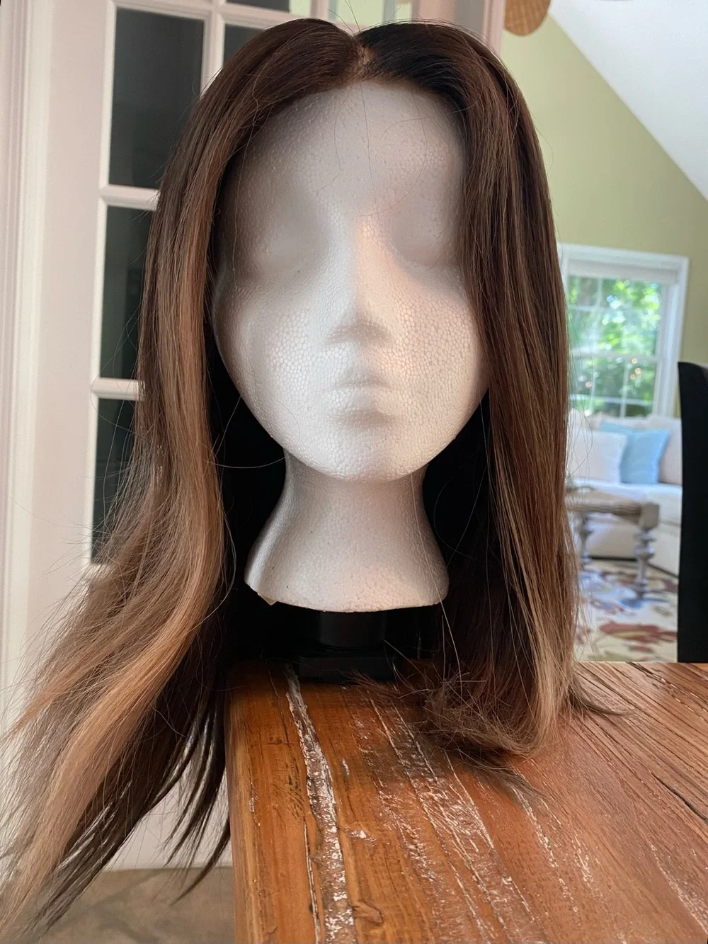 Gardeaux Deluxe Wig #6926- Lace Top- Lace Front, 100% Human Hair- Size M - Picture 1 of 12